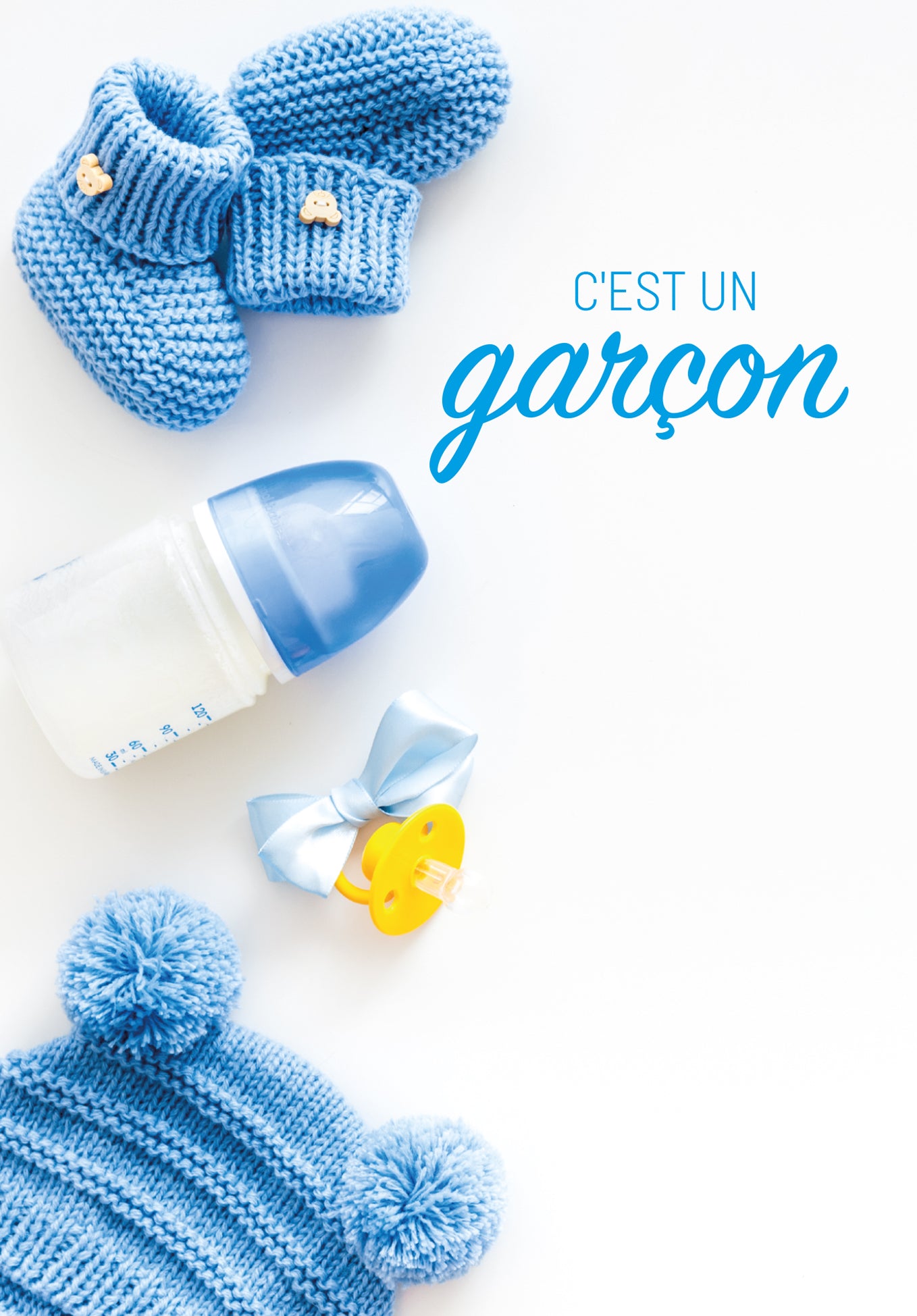 C'est un garçon - Vêtements de bébé