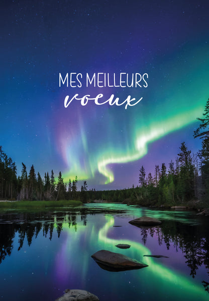 Mes meilleurs vœux - Forêt Aurorale
