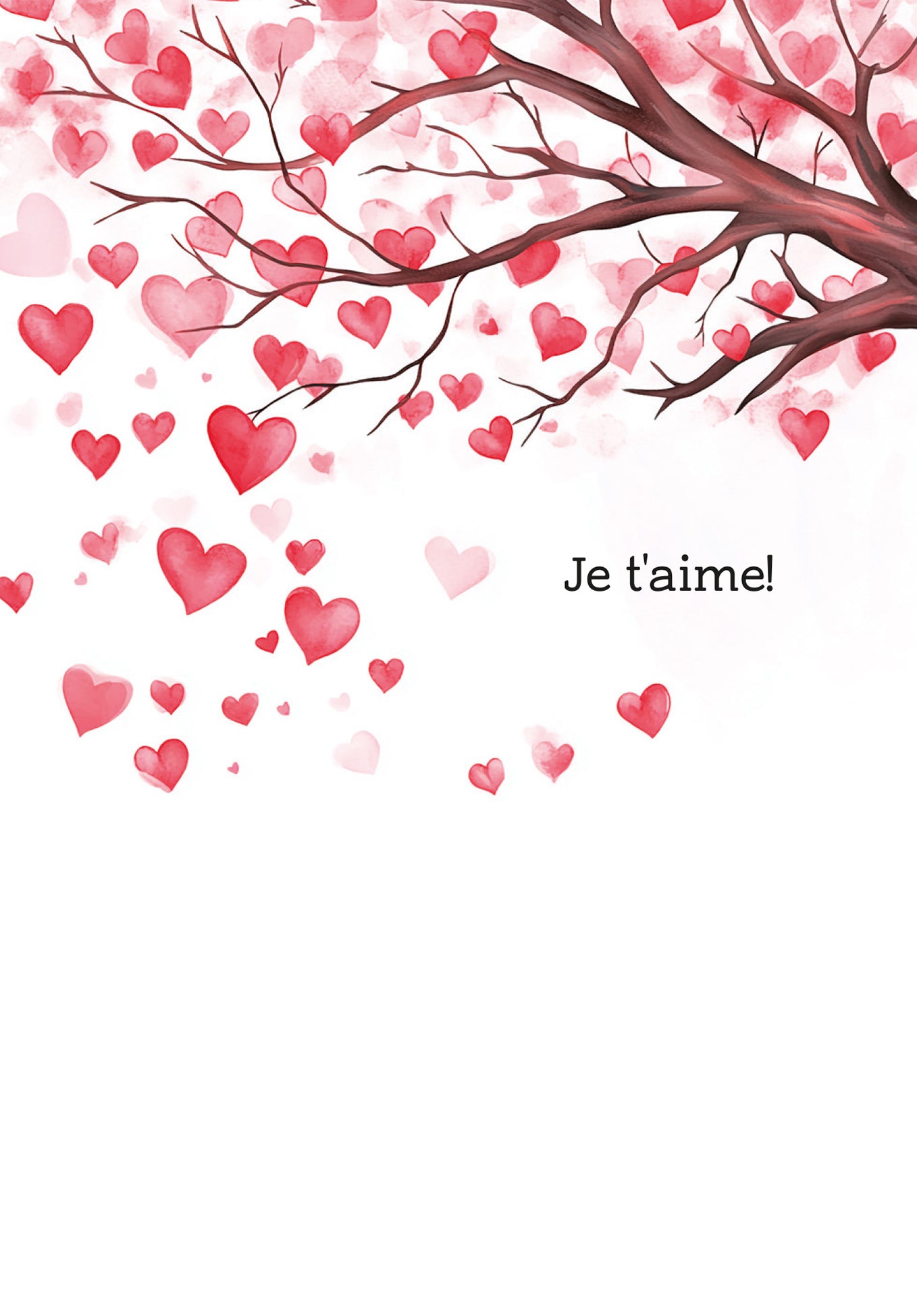 Je t'aime - Cœur Arbre