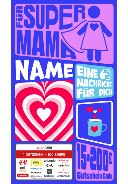 Digital - Für Super Mama - Heldin