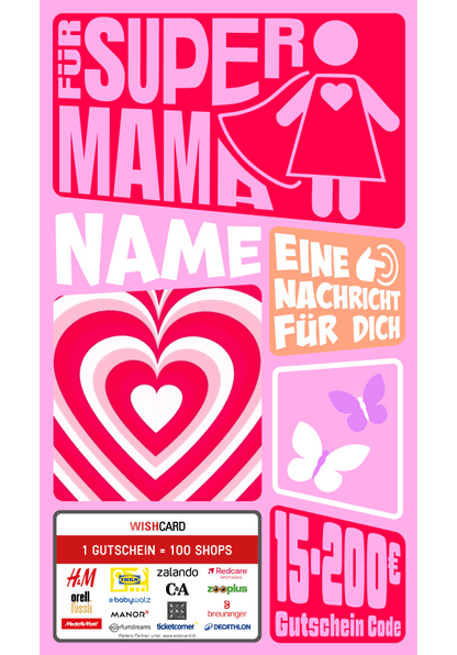 Digital - Für Super Mama - Heldin