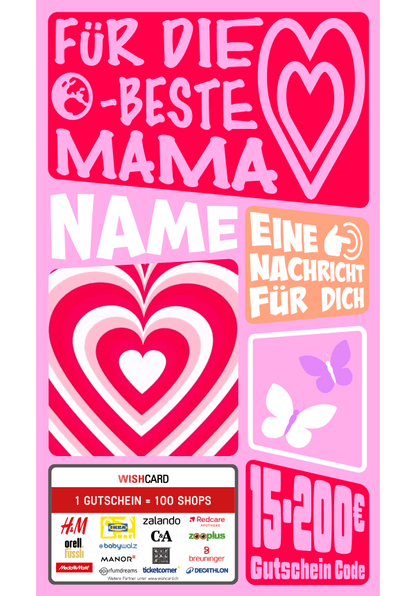 Digital - Beste Mama der Welt - Kugel