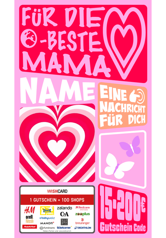 Digital - Beste Mama der Welt - Kugel