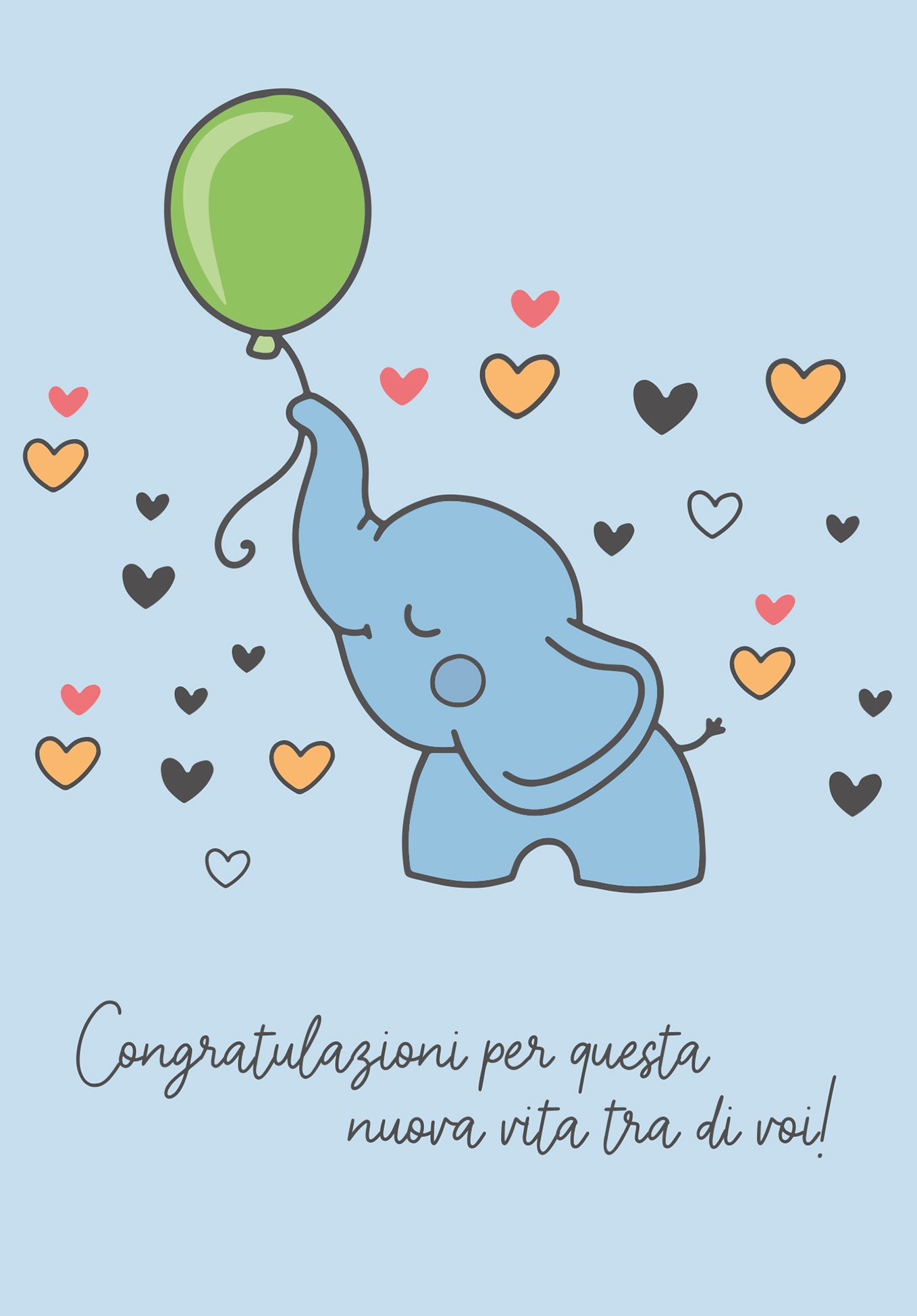 Congratulazioni - Elefante